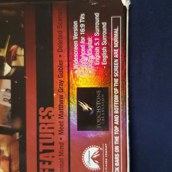 Criminal Minds Season 1 through 6 disc set Dated 2005-06 Crime Drama Thriller - Picture 5 of 7